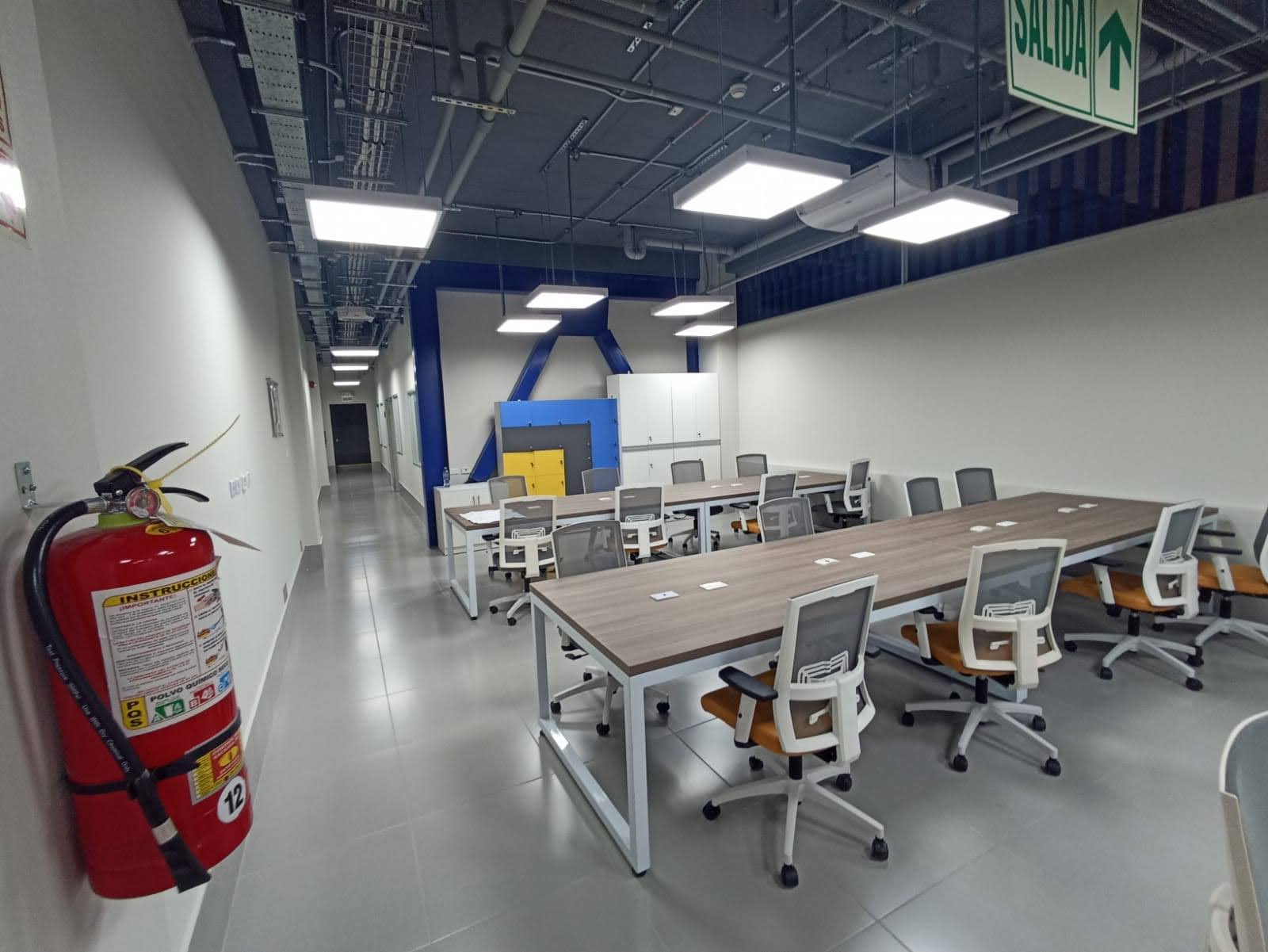 Área de coworking implementada para Talma en Lote 2